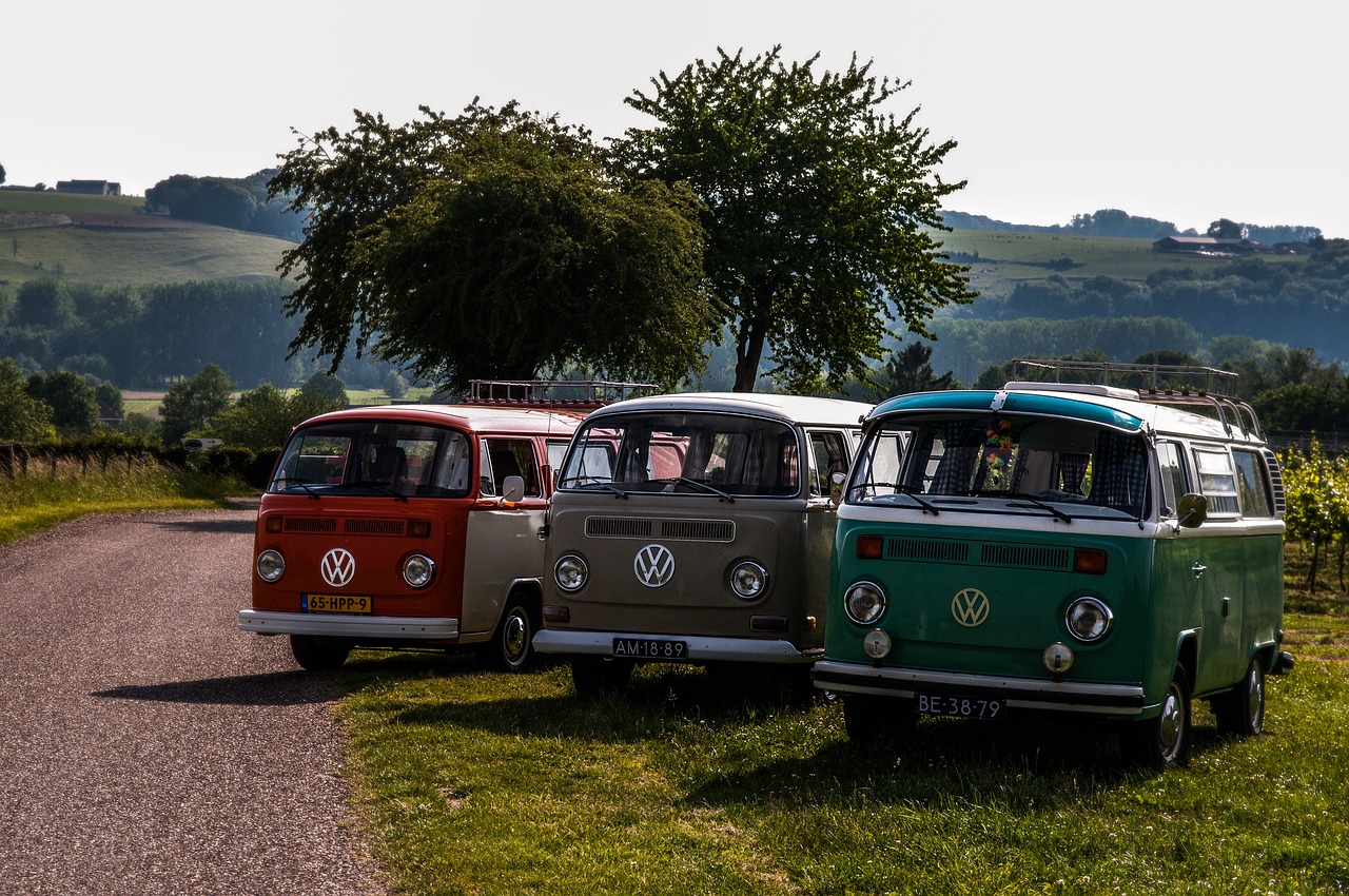 走行中のVWと保険の重要性