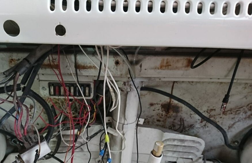 電装関係の配線