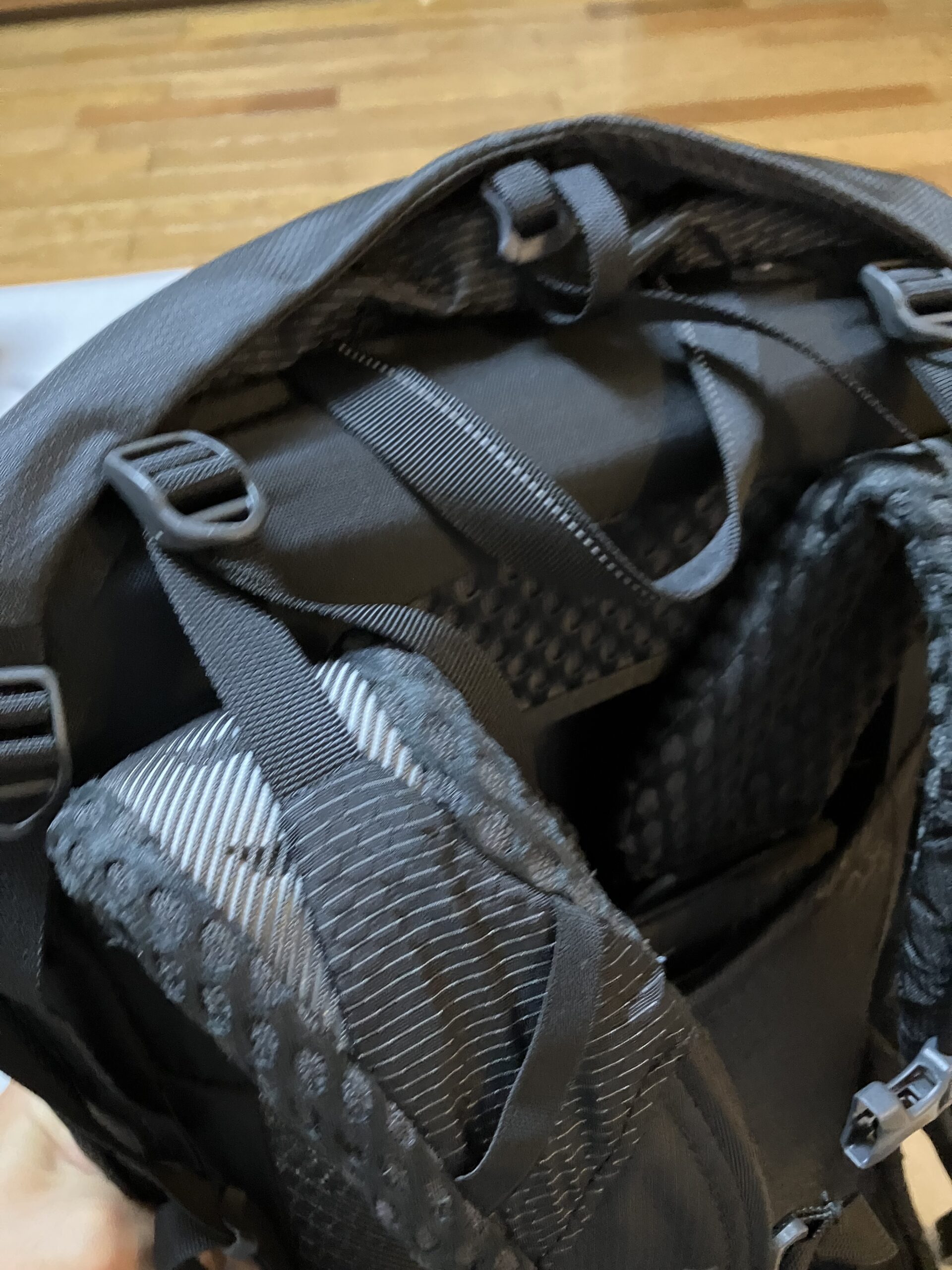 バルトロ75を背負った全体イメージ